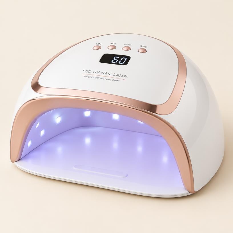 Cabine LED/UV 48W Rose Gold com Sensor